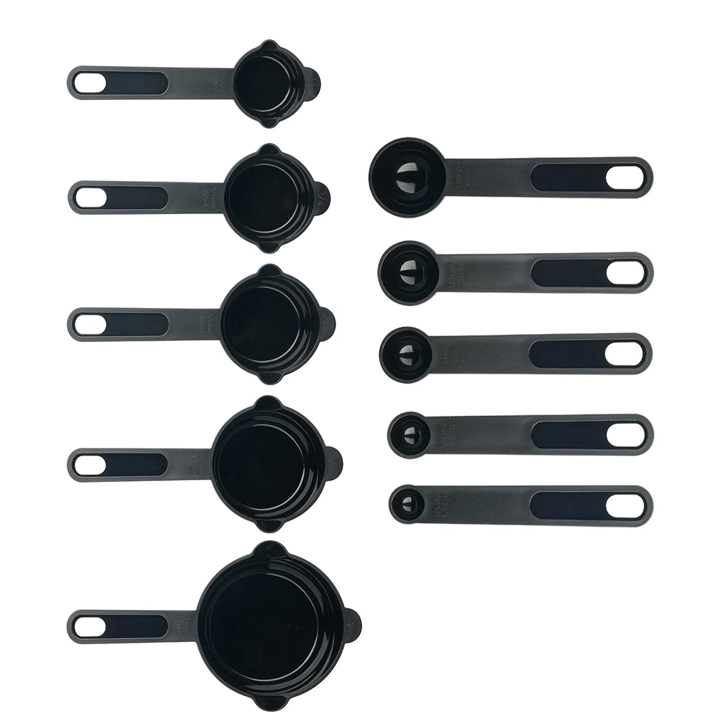 36-Piece Kitchen Gadget Set - Premium Cooking Utensils with Drawer Organizer, Black